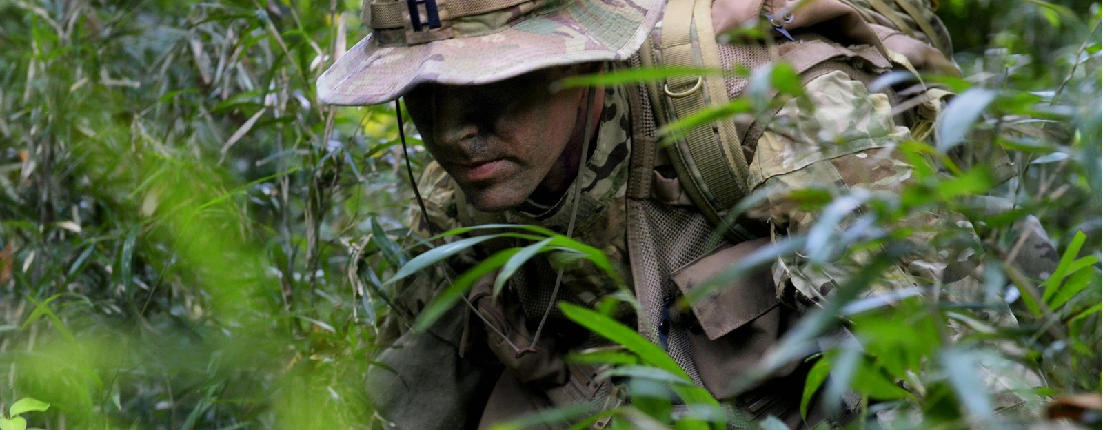 SERE specialist in the jungle 