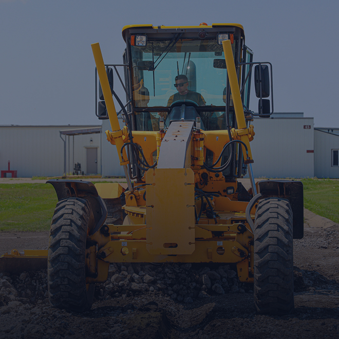 airman driving machinery