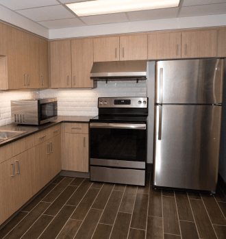 Dorm kitchen